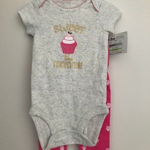 NWT sweet like mommy set